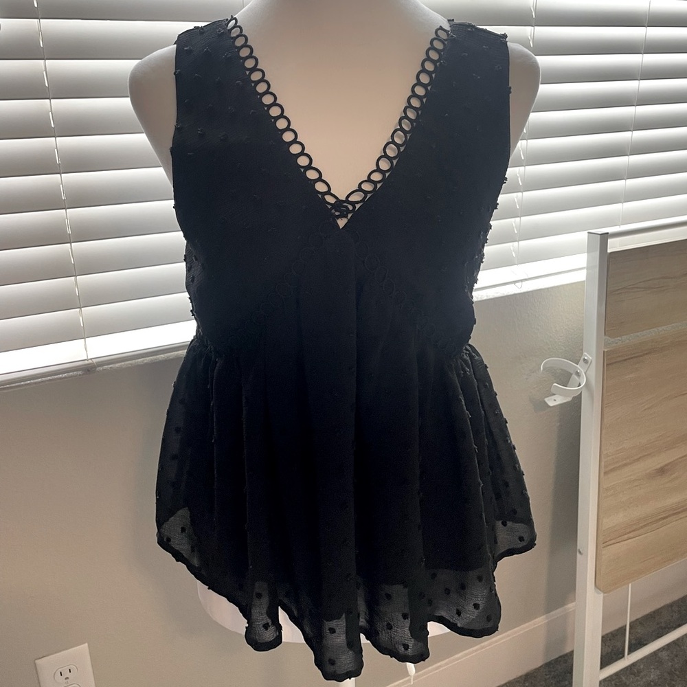 Peplum Tank
